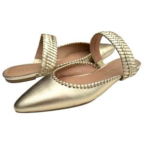 🆕 Jack Rogers Gold Mules Flat Sandal